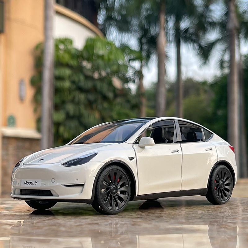 1:24 Modelul De Mașină Tesla Model Y Din Aliaj – Jucărie Auto Pentru Copii, Model Realist, Cadou Pentru Băieți  |  Jucării De Model Pentru Copii Jucării De Model Pentru Copii Jucării De Model Pentru Copii