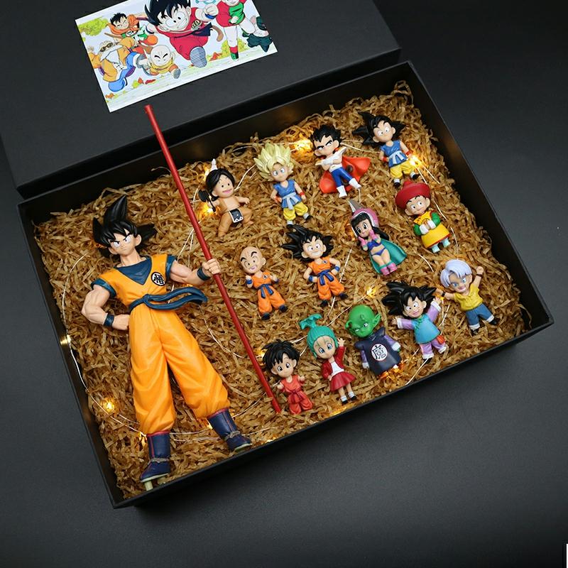 Figurine Dragon Ball Son Goku, Set Complet De Jucării Creative Pentru Ziua De Naștere, Modele Anime, Obiecte Decorative Pentru Copii.  |  Jucării De Animație Pentru Copii Jucării De Animație Pentru Copii Jucării De Animație Pentru Copii