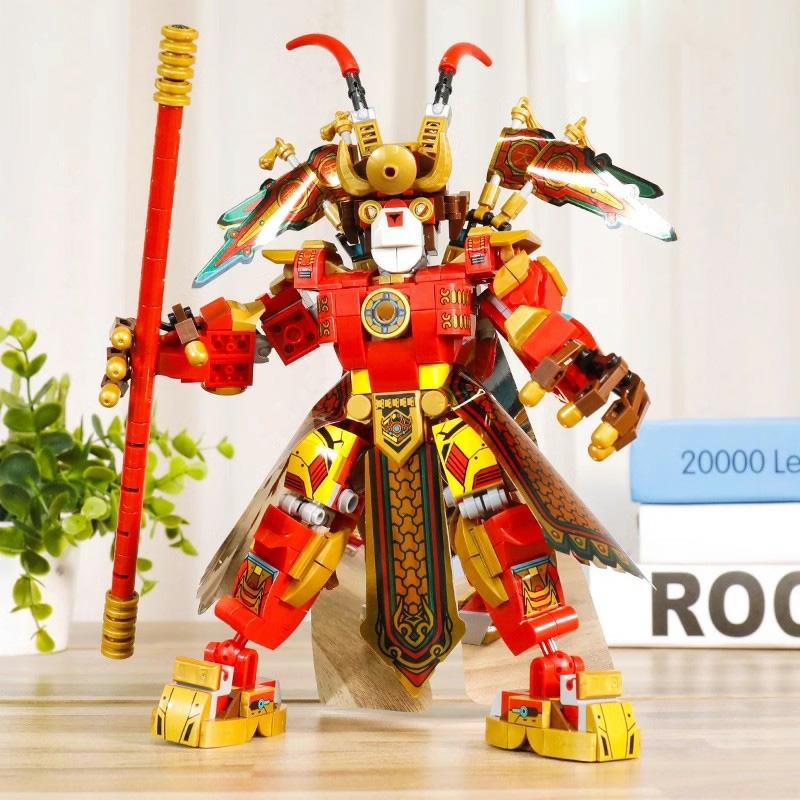 Jucărie De Construcție Model Sun Wukong Din “Călătoria Spre Vest”, Puzzle Educativ Pentru Băieți, 6 Piese, 8 Piese, 10 Piese, Dificultate Mare, Potrivită Pentru Copii De 13 Ani.  |  Jucării De Model Pentru Copii Jucării De Model Pentru Copii Jucării De Model Pentru Copii