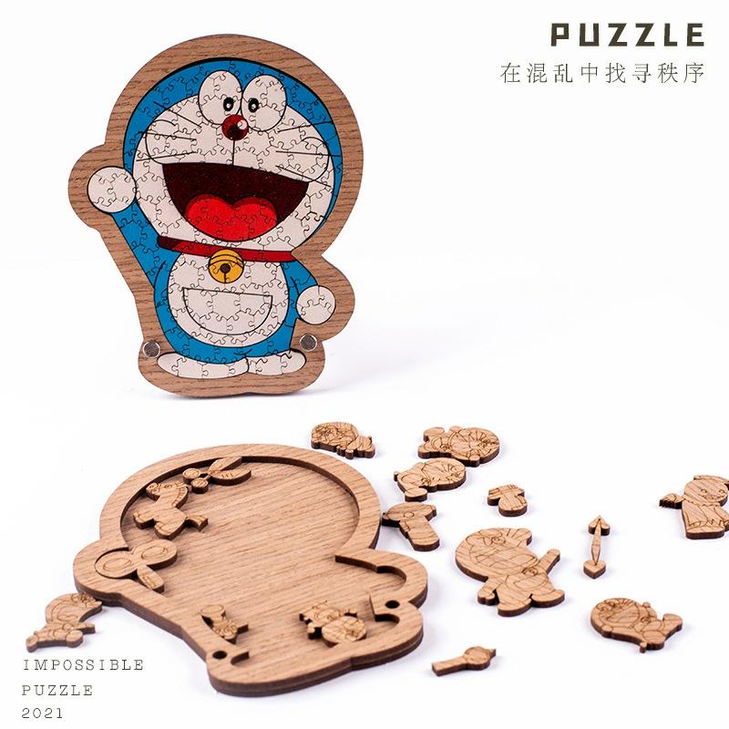 Pisica Robot Doraemon Puzzle 3D Din Lemn, Jucărie Pentru Copii, Cadou, Dificultate Ridicată.  |  Jucării De Animație Pentru Copii Jucării De Animație Pentru Copii Jucării De Animație Pentru Copii