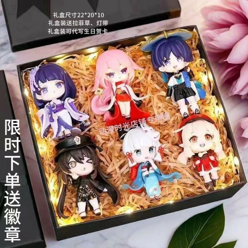 Set De Figurine Genshin Impact – Figurine, Jucării Pentru Copii, Modele Decorative, Cadouri Pentru Băieți Și Fete De Sărbători.  |  Jucării De Animație Pentru Copii Jucării De Animație Pentru Copii Jucării De Animație Pentru Copii